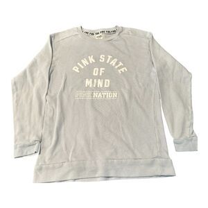 'Pink' Pink State of Mind. Pink Nation. Pullover Sweater. Size XS